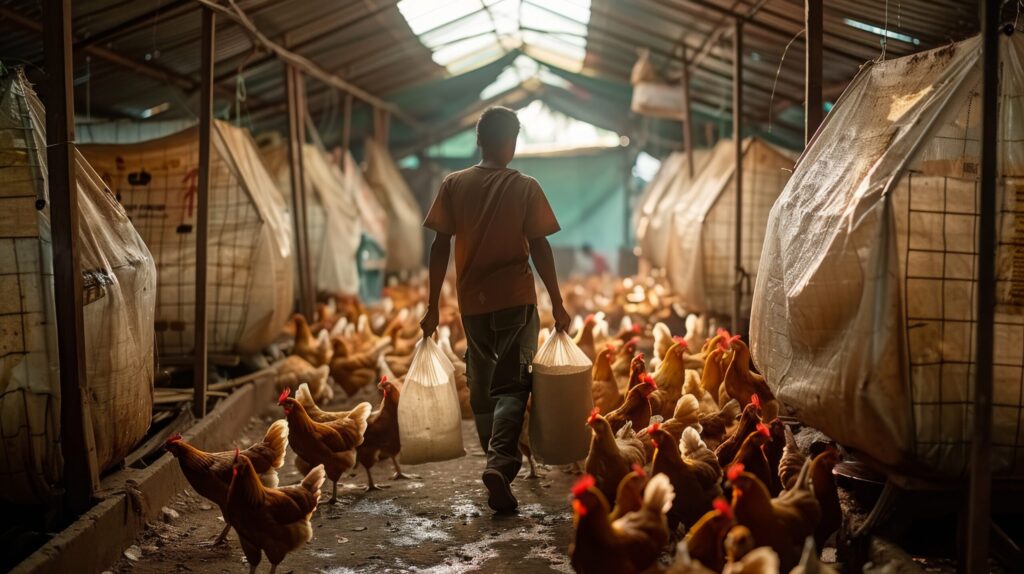 terpal penutup kandang ayam
