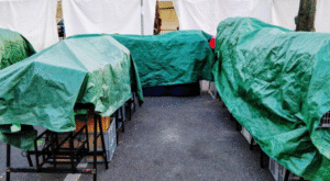 terpal penutup barang bawaan