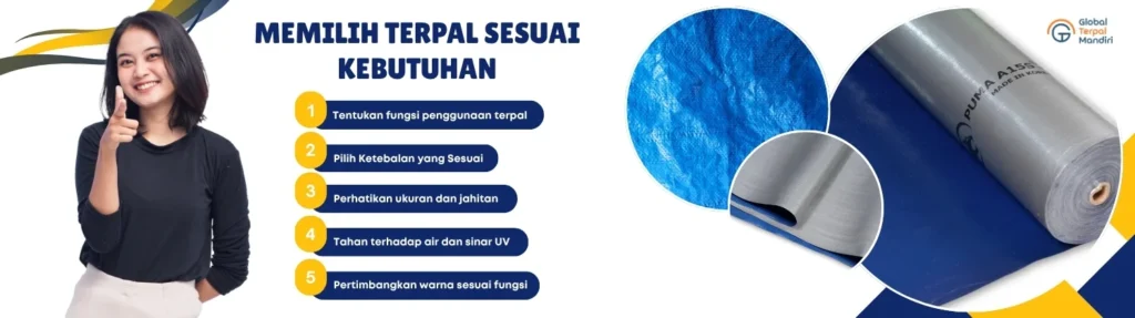 kebutuhan terpal